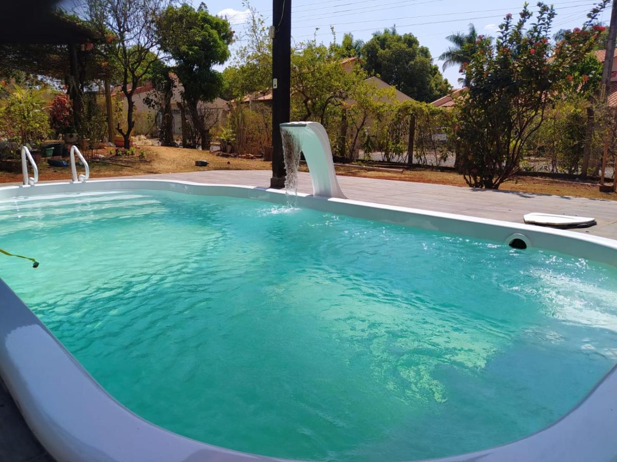 Casa Em Caldas - Piscina Solar E Eletrica กัลดัสโนวัส ภายนอก รูปภาพ