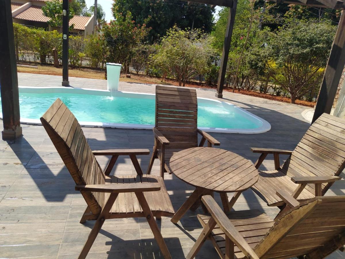 Casa Em Caldas - Piscina Solar E Eletrica กัลดัสโนวัส ภายนอก รูปภาพ
